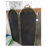 FOLDING FIREPLACE SCREEN