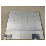 BEVELED SECTION MIRROR 36" X 39" SM. CHIP RIGHT