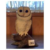 LIVING STONE OWL FIGURINE