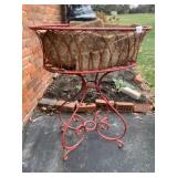 IRON 34INX26 OVAL WITH MOSS