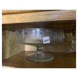 LARGE CAKE HOLDERS AND SERVING BOWLS