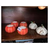DECORATIVE PUMPKINS 6 TOTAL