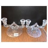 ETCHED CANDLE STICKS
