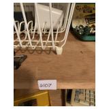 SOCKET RATCHET SET AND DISH RACK ETC..