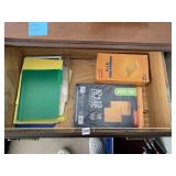 ENVELOPES, HANGING FILES, LEGAL ENVELOPES ALMOST