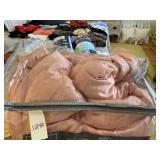 SATIN FULL/QN. COMFORTER PINK