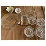 HARBOR IMPORTS DISHES, GLASS BOWLS