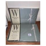 WAMSUTTA ELITE TWIN 2 PC. SHEET SET PUMA COTTON 1