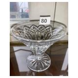 WATERFORD PEDESTAL CANDY DISH