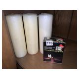 3 CANDLES AND FIRE STARTERS