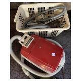 VINTAGE EUREKA VACUUM AND ATTACHMENTS