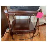 STAND W/ DRAWER AND PULL-OUT TRAY 25" H X 17.5" W