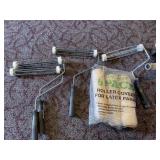 PAINT TRAY AND MULTIPLE ROLLERS