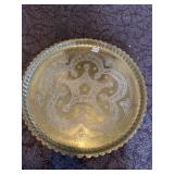 BELIEVE TO BE BRASS TRAY LARGE SIZE 15IN