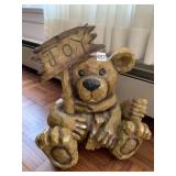 COMP BEAR HOLDING JOY SIGN
