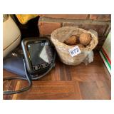 BLOOD PRESSURE MACHINE AND STRAW BASKET