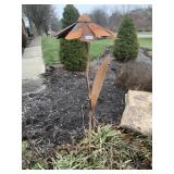 IRON DECORATIVE FLOWER ORNAMENT