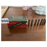 REMINGTON 32 BULLETS FULL BOX PLUS LOOSE PICTURED