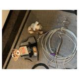 DOG DECORATIVE AND HARNESS AND LEAD FOR YARD