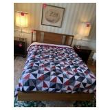 MID-CENTURY FULL SZ. HEADBOARD