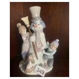 LLADRO 8.2" "THE SNOWMAN" #5713, 1989