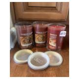 3 NEW YANKEE CANDLE JAR CANDLES