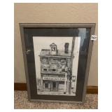 W APPMAN 1981 FRAMED ARTWORK OF HELEN AND JOES