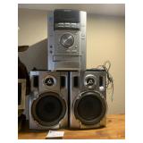 SONY STEREO SYSTEM/BOOMBOX WITH DETACHABLE