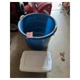 BLUE BEVERAGE TUB, CONTAINER