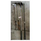 GOLF CLUBS, TAYLOR MADE, TITLEIST, WILSON