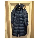EDDIE BAUER FULL LENGTH SZ XL DOWN PUFFER COAT