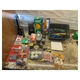 OFFICE SUPPLIES, FLASHLIGHT, PING PONG BALLS
