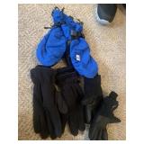 BURTON SKI GLOVES, LINED GLOVES