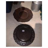 ROUND SERVING TRAYS