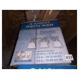 3 LIGHT BATH BAR LIGHT FIXTURE
