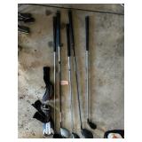 GOLF CLUBS, CALLAWAY, TITLEIST WITH COVERS