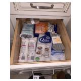 SHAVING CREAM, COTTON ROUNDS, DR TEALS EPSON