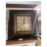 LARGE SQUARE WALL CLOCK