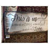 WOOD THIS IS US SIGN