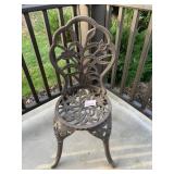 IRON PATIO CHAIR