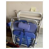 BEACH CHAIRS, POOL LOUNGERS