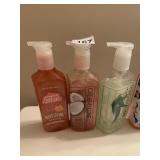 3 NEW BATH AND BODY WORKS HAND SOAPS