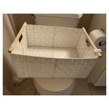 WOVEN DOUBLE HANDLED BASKET