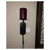 IRON CANDLE WALL SCONCE