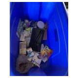 BIN WITH MINI FLOOD LIGHT LAMPS