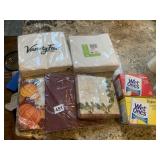 PAPER NAPKINS AND WET WIPES PACKS