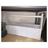 WHITE WOOD HANDLED TOOLBOX