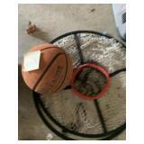 BASKETBALL AND NET
