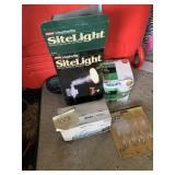 OUTDOOR SITE LIGHT, LIGHT BULBS