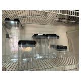 SNAP LOCK CANISTER FOOD STORAGE CONTAINERS